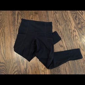 XSP Black Athleta 7/8 Leggings